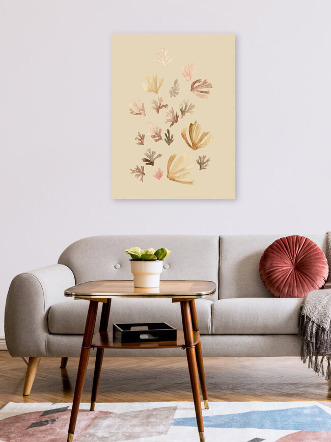 'Nude Corals' – Wall Art by Christina Wolff as Poster or Acrylic Glass Print