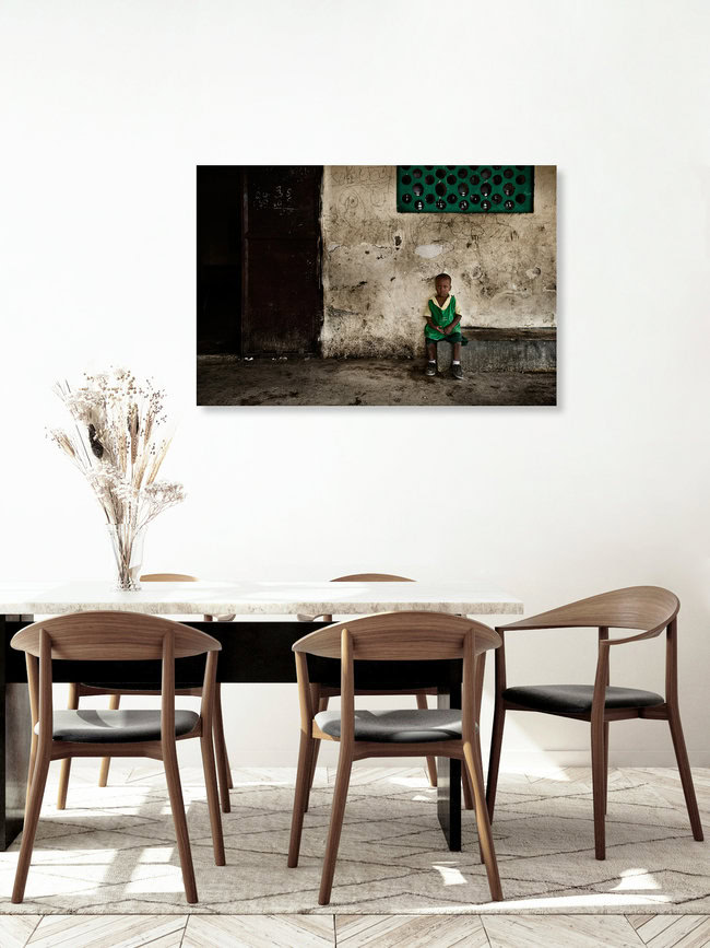 Boston in Port-au-Prince, Haiti – Fotokunst von Frank Domahs als Poster oder Acrylglasbild