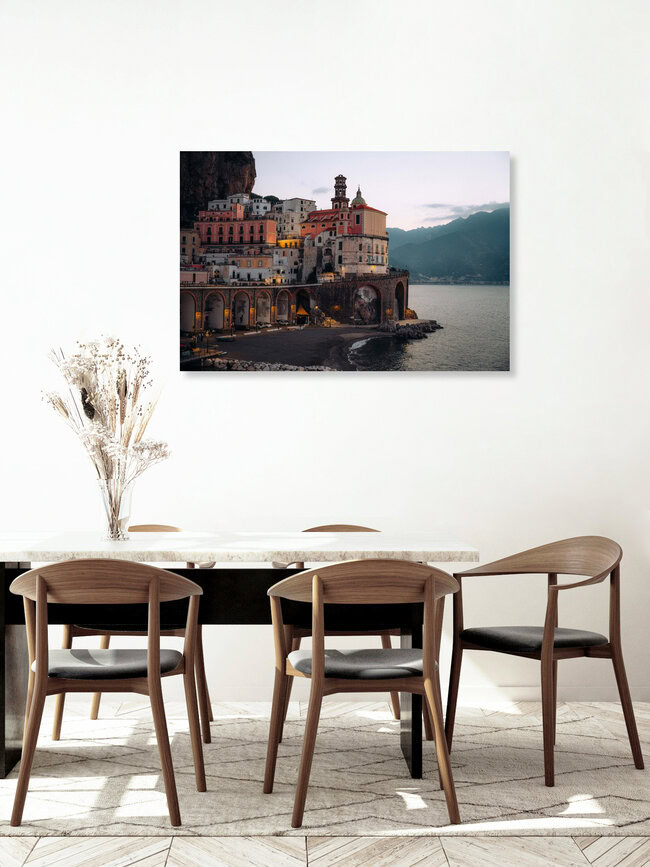 Atrani sunrise series I, Italy – wall art by André Alexander as Poster or Acrylic Glass Print