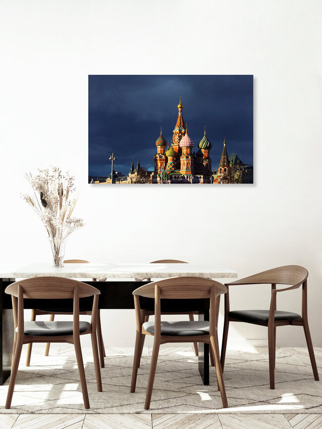 Basilika Moscow, Russia – wall art by Victoria Knobloch as Poster or Acrylic Glass Print