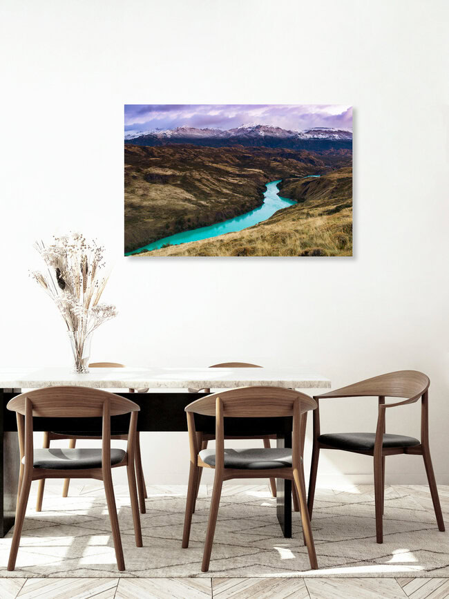 Rio Baker, Chile – Fotokunst von Boris Buschardt als Poster oder Acrylglasbild