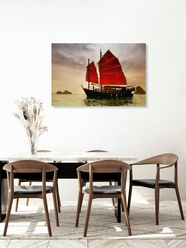 S U N S E T . C R U I S E, Thailand – wall art by Thomas Herzog as Poster or Acrylic Glass Print