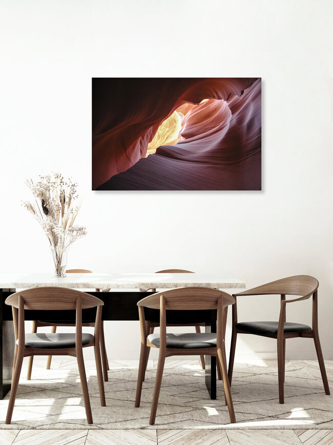 Sanfter Sand, Vereinigte Staaten – Fotokunst von Dennis Oswald als Poster oder Acrylglasbild