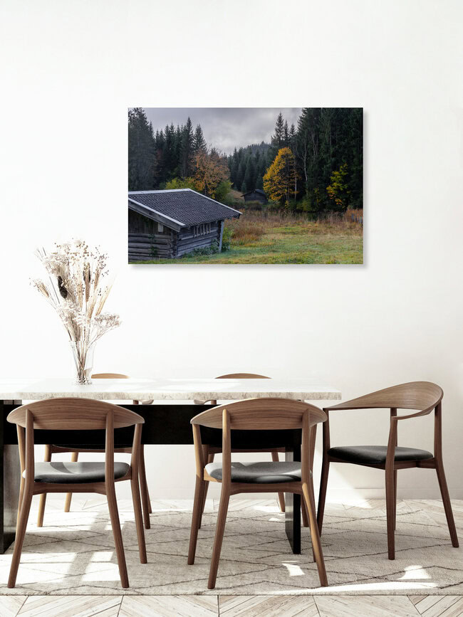 Mountain Huts, Deutschland – Fotokunst von Mareike Böhmer als Poster oder Acrylglasbild