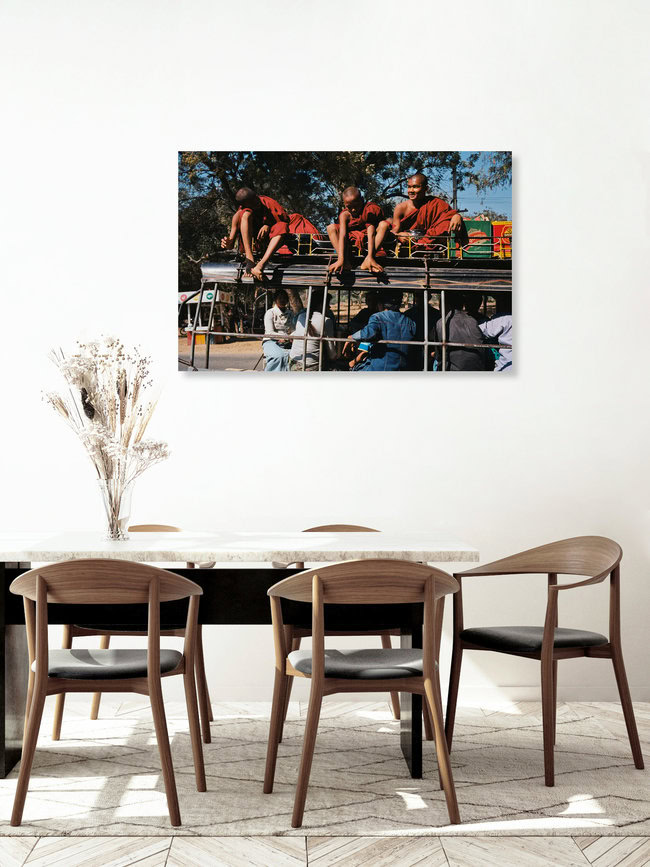 Myanmar  Bagan, Myanmar – Fotokunst von Jim Delcid als Poster oder Acrylglasbild