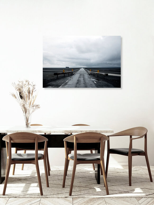 Bridge, Iceland Posters – wall art by Sebastian Berger as Poster or Acrylic Glass Print