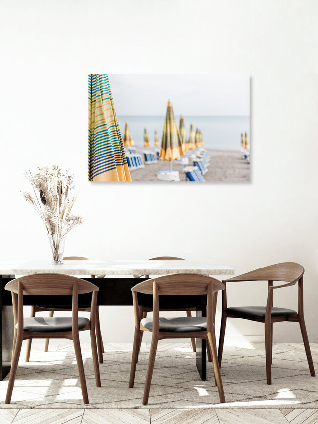 Summer time at the beach, Italy – wall art by Photolovers . as Poster or Acrylic Glass Print