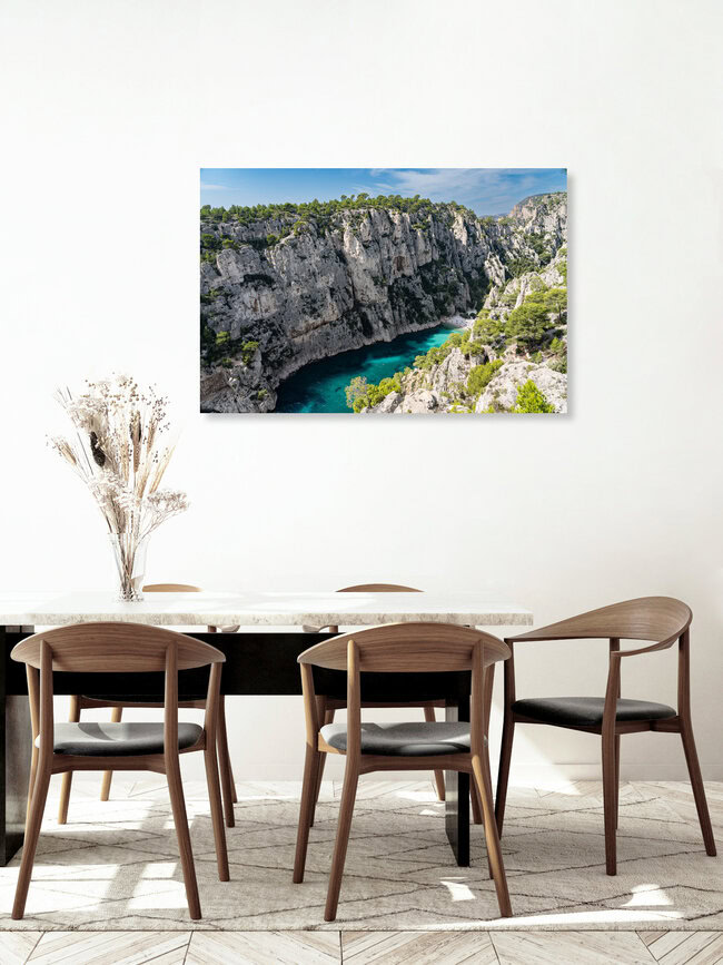 Calanque d'En-vau, France – wall art by Eva Stadler as Poster or Acrylic Glass Print