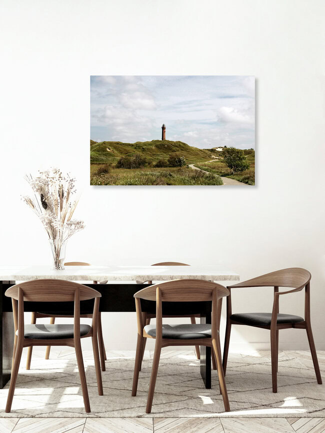 Leuchtturm Norderney, Deutschland – Fotokunst von Manuela Deigert als Poster oder Acrylglasbild