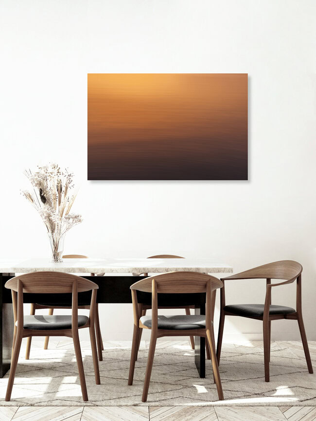 Abendrot an der Ostsee, Deutschland – Fotokunst von Nadja Jacke als Poster oder Acrylglasbild