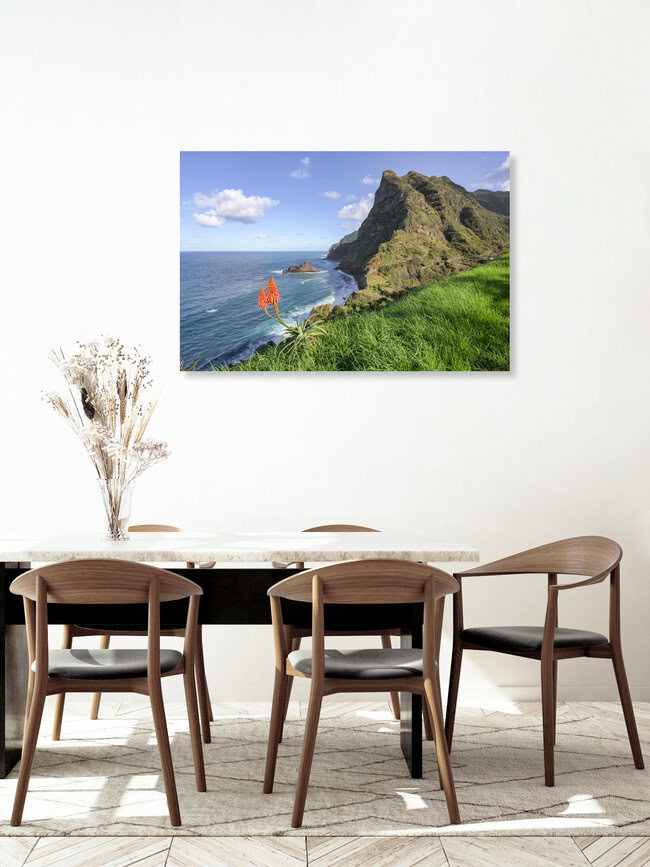 Madeira - Miradouro de São Cristovão, Portugal – Fotokunst von Michael Valjak als Poster oder Acrylglasbild
