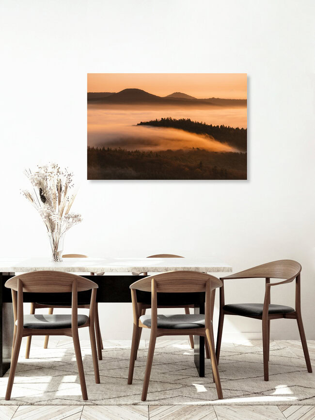 The Palatinate Forest slowly wakes up, Germany – wall art by Johannes Hulsch as Poster or Acrylic Glass Print