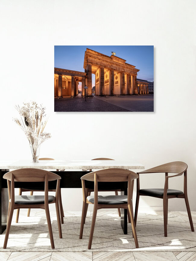 Brandenburger Tor Berlin, Deutschland – Fotokunst von Achim Thomae als Poster oder Acrylglasbild