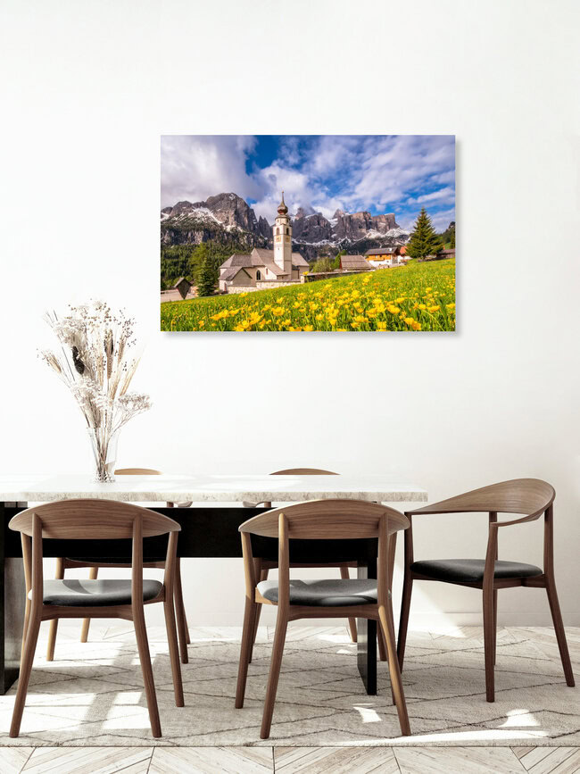 Spring in South Tyrol, Italy – wall art by Achim Thomae as Poster or Acrylic Glass Print