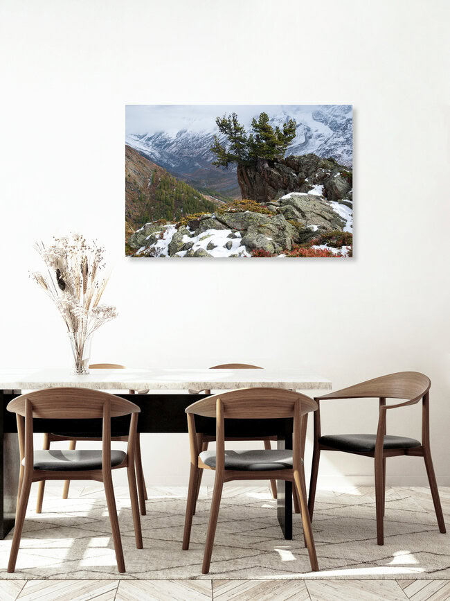 Arve, Switzerland – wall art by Rainer Kohlrusch as Poster or Acrylic Glass Print