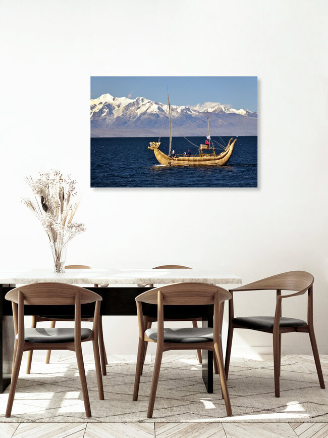 Lago Titicaca, Bolivien – Fotokunst von Thomas Heinze als Poster oder Acrylglasbild