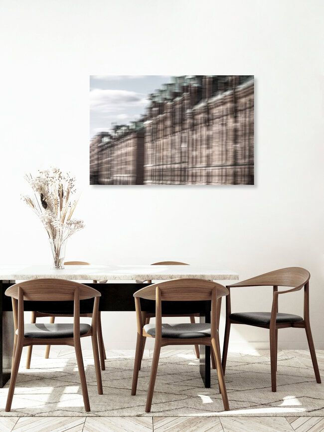 Speicherstadt, Deutschland – Fotokunst von Marc Heiligenstein als Poster oder Acrylglasbild