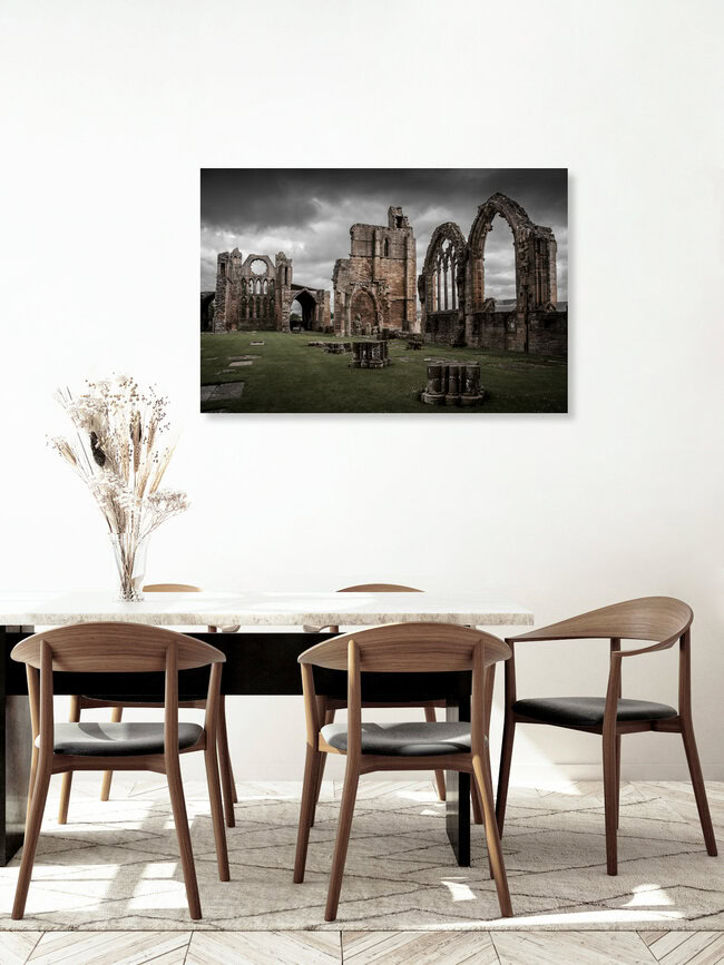 Elgin Cathedral, United Kingdom – wall art by Ralf Martini as Poster or Acrylic Glass Print