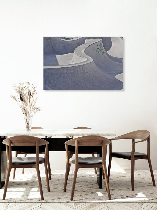 Concrete Waves 1, Deutschland – Fotokunst von Marc Heiligenstein als Poster oder Acrylglasbild