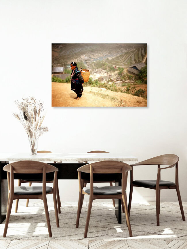 Vietnam Sapa, Vietnam – Fotokunst von Jim Delcid als Poster oder Acrylglasbild