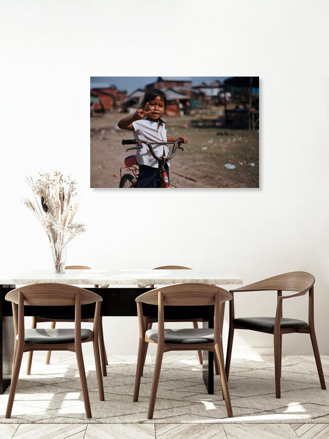 Cambodia Seam Reap, Cambodia – wall art by Jim Delcid as Poster or Acrylic Glass Print
