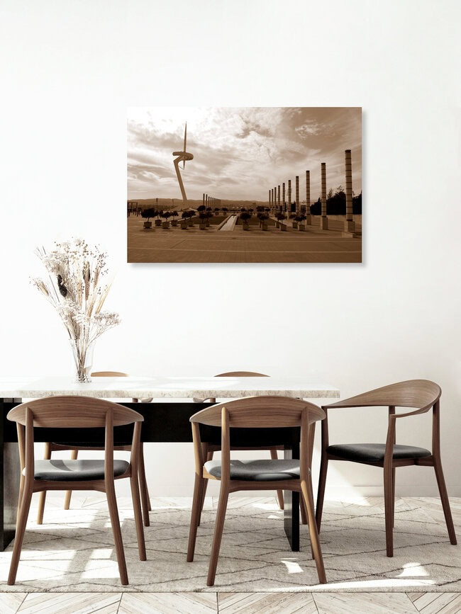 Today is tomorrow, Spain – wall art by Rene Binder as Poster or Acrylic Glass Print