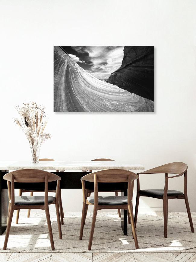 Timelines, Vereinigte Staaten – Fotokunst von Peter Fauland als Poster oder Acrylglasbild