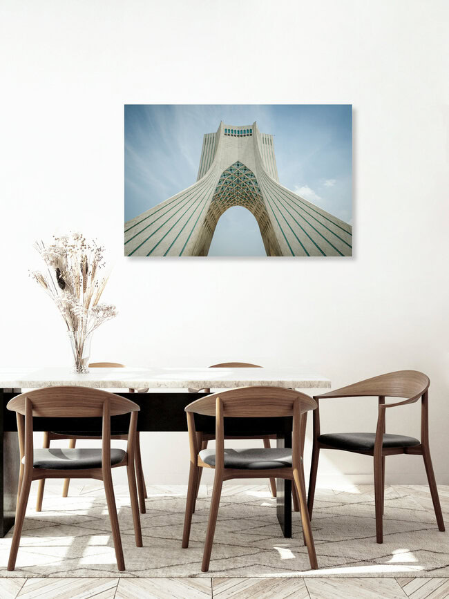 Azadi Tower, Iran – Fotokunst von Chris Blackhead als Poster oder Acrylglasbild