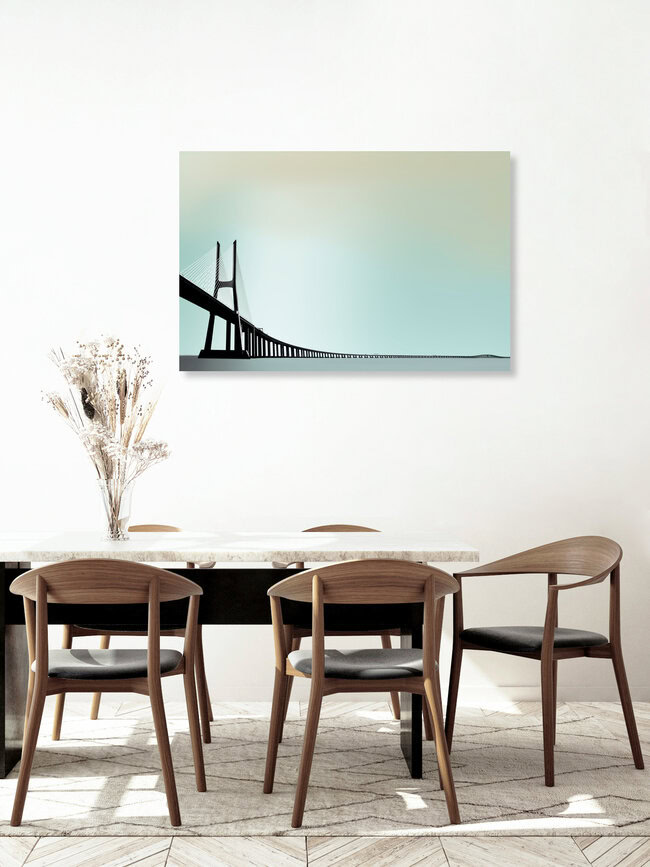 Ponte Vasco da Gama, Portugal – wall art by Michael Köster as Poster or Acrylic Glass Print
