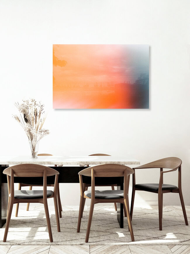 Hamburger Hafen, Deutschland – Fotokunst von Dennis F. Arnold als Poster oder Acrylglasbild