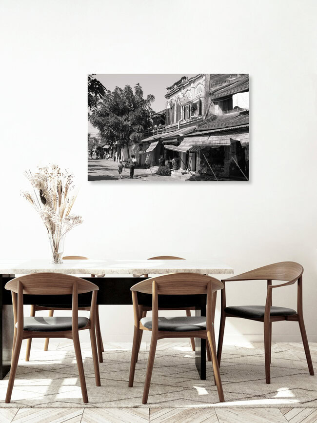 Father and son, Vietnam – Fotokunst von Dominik Oßwald als Poster oder Acrylglasbild