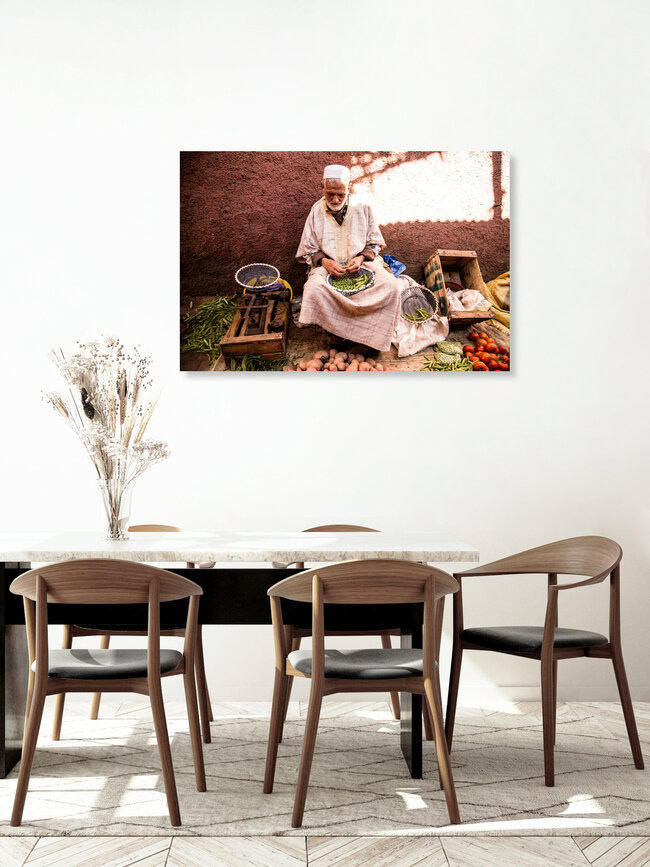 Private Market, Marokko – Fotokunst von Steffen Rothammel als Poster oder Acrylglasbild