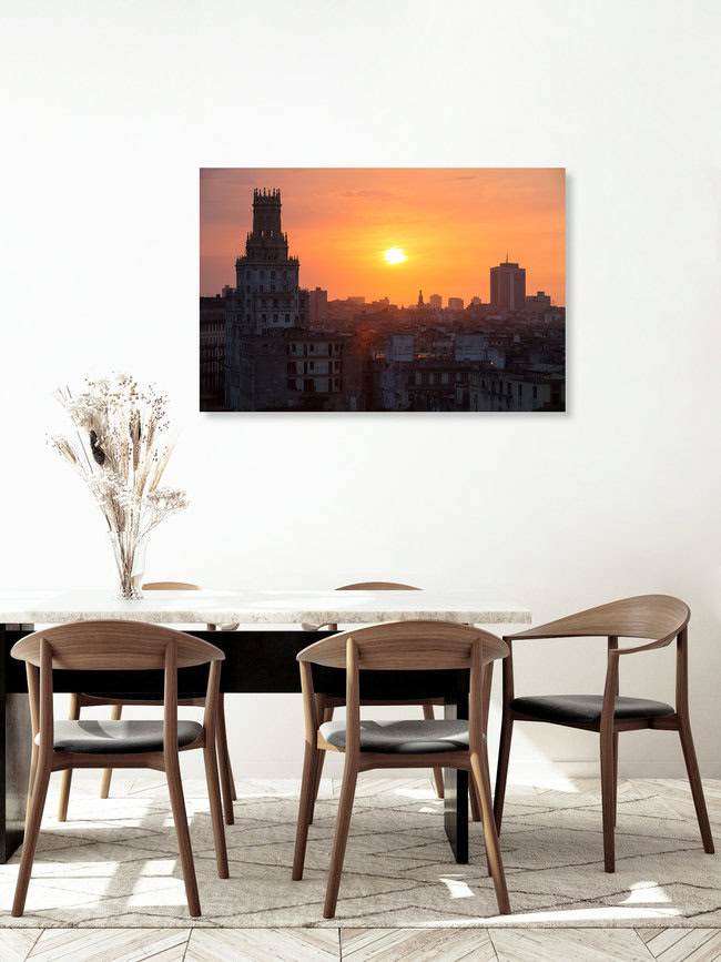Skyline Havanna, Kuba – Fotokunst von Eva Stadler als Poster oder Acrylglasbild