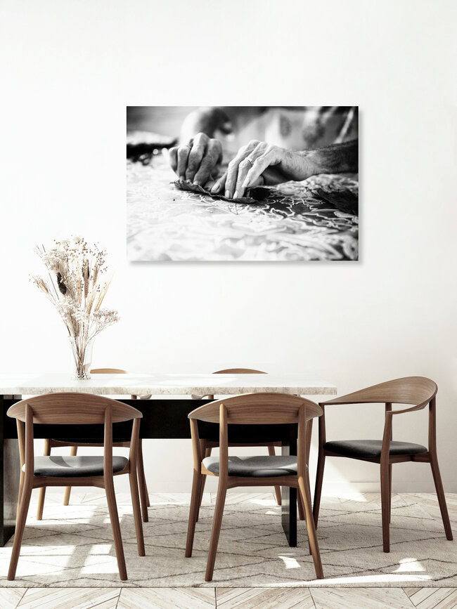cigar making (3), Kuba – Fotokunst von Eva Stadler als Poster oder Acrylglasbild