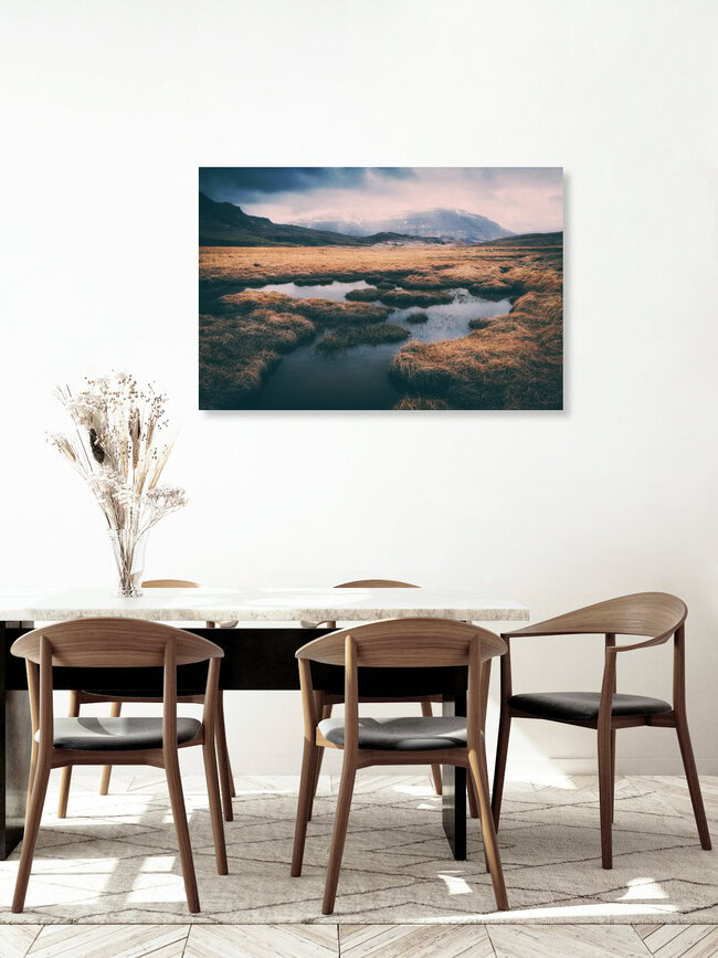 [:] marshland [:], Iceland Posters – wall art by Franz Sussbauer as Poster or Acrylic Glass Print