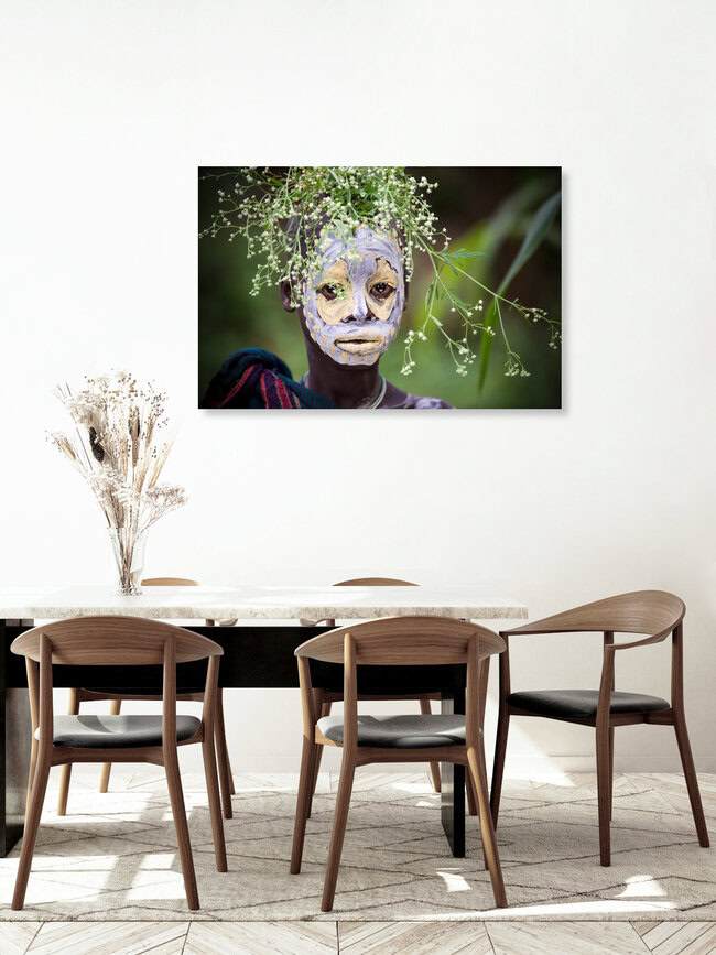 Kibish, Äthiopien – Fotokunst von Miro May als Poster oder Acrylglasbild