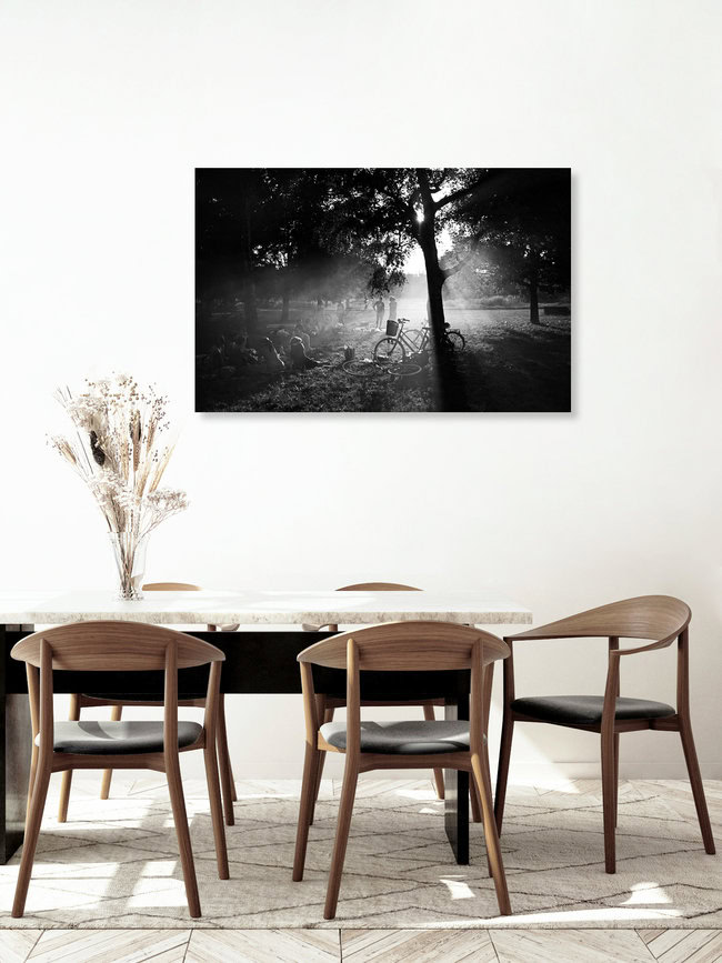 Picknick, Deutschland – Fotokunst von Joachim Wagner als Poster oder Acrylglasbild