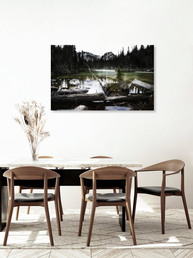 Chemin de Glace, Canada – wall art by Max Bellefleur as Poster or Acrylic Glass Print