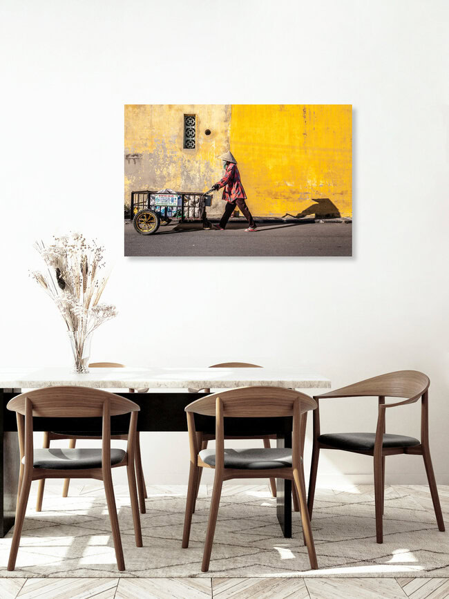 Good Night, Vietnam - Worker, Vietnam – Fotokunst von Jörg Faißt als Poster oder Acrylglasbild