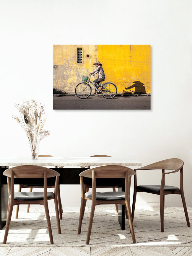 Good Night, Vietnam - Bike 2, Vietnam – Fotokunst von Jörg Faißt als Poster oder Acrylglasbild