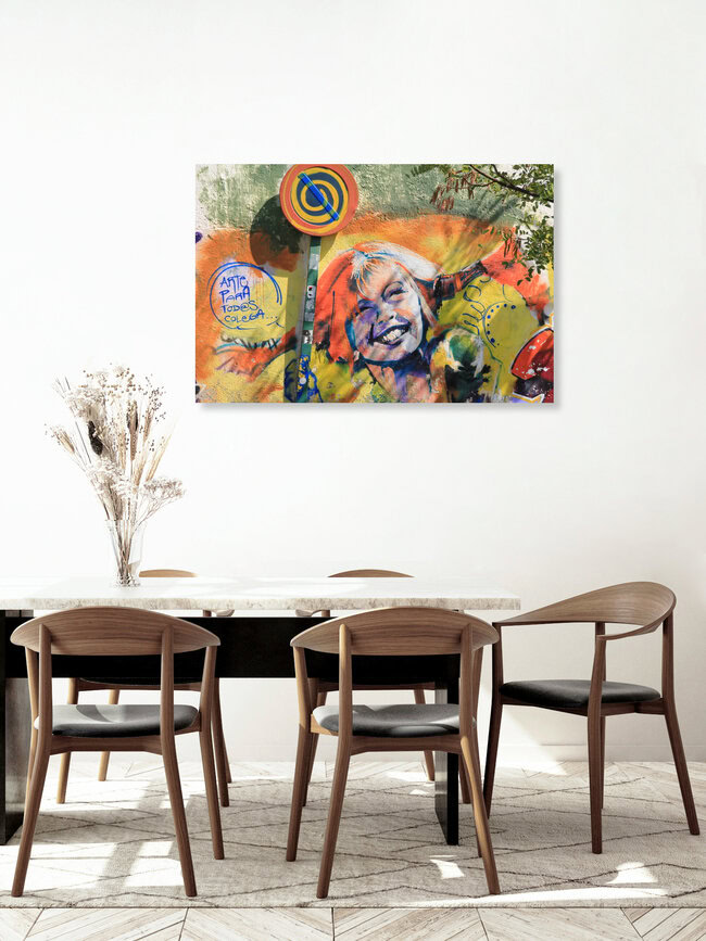 Pippi Langstrumpf, Spanien – Fotokunst von Rolf Bökemeier als Poster oder Acrylglasbild