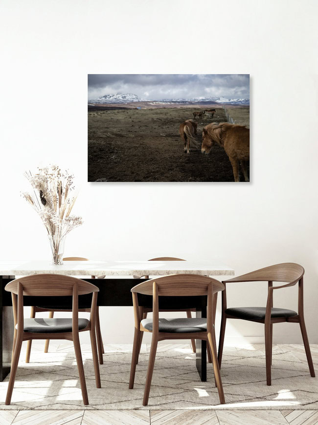 Der lange Weg nach Westen, Iceland Posters – wall art by Nico Schütt as Poster or Acrylic Glass Print
