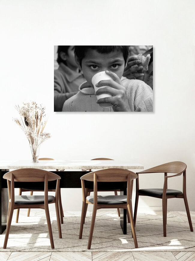 Eyes, Indien – Fotokunst von Jagdev Singh als Poster oder Acrylglasbild