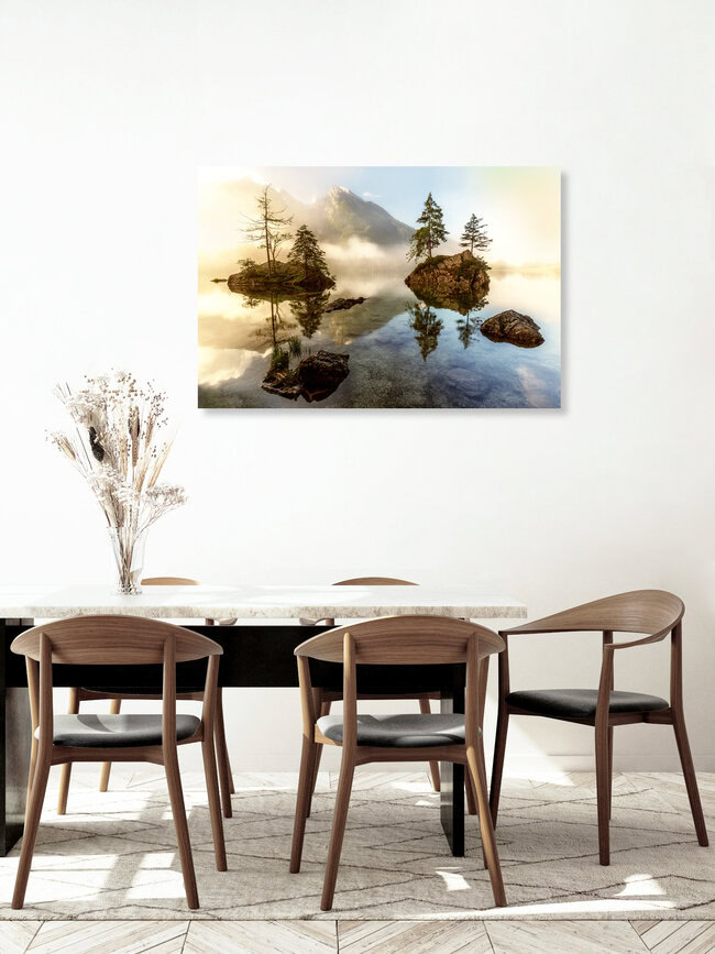 M O R N I N G . G L O W, Deutschland – Fotokunst von Thomas Herzog als Poster oder Acrylglasbild