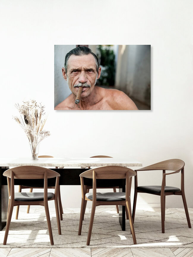 Raucherpause II, Amerikanische Jungferninseln – Fotokunst von Steffen Rothammel als Poster oder Acrylglasbild