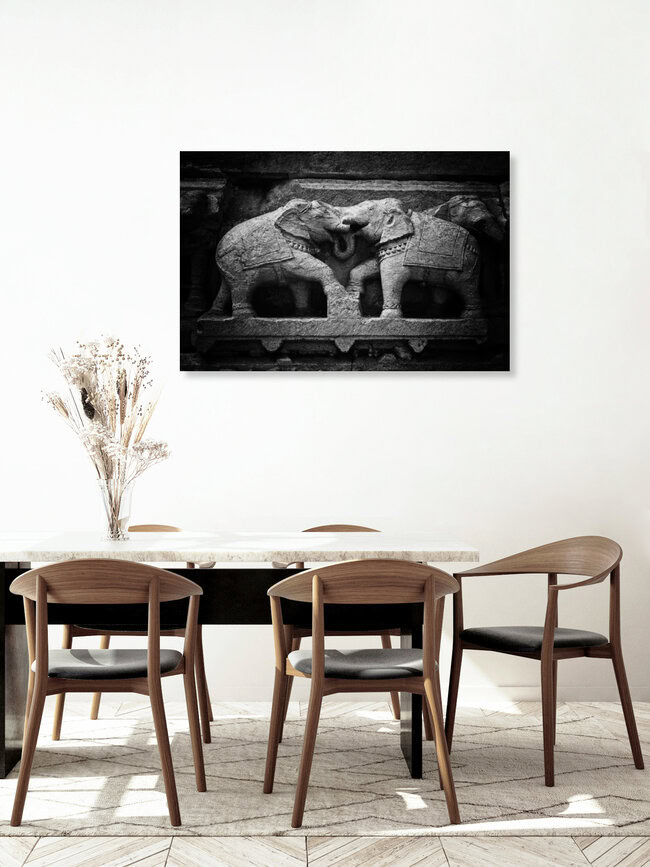 indian art, Indien – Fotokunst von Jagdev Singh als Poster oder Acrylglasbild