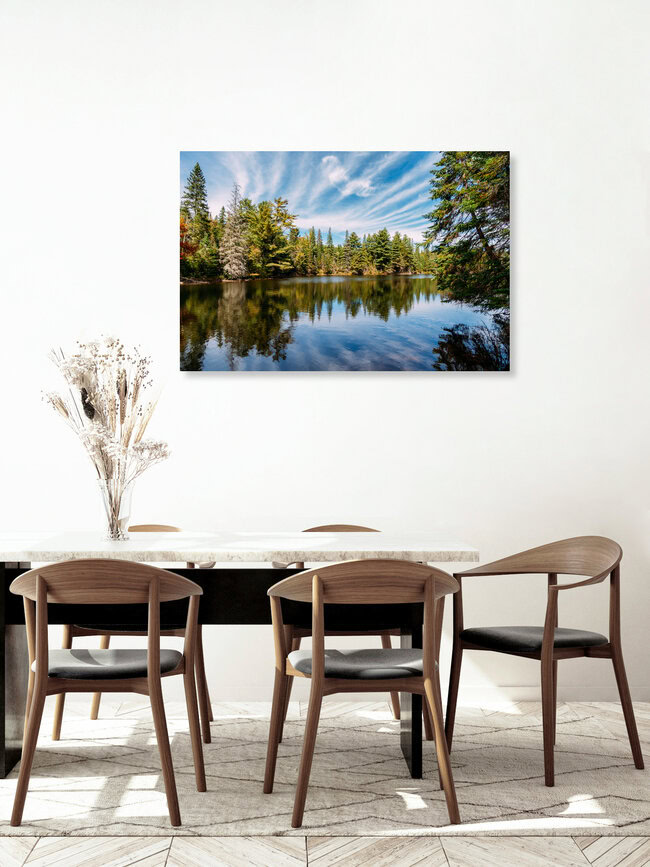 Tea Lake, Kanada – Fotokunst von Thomas Richter als Poster oder Acrylglasbild