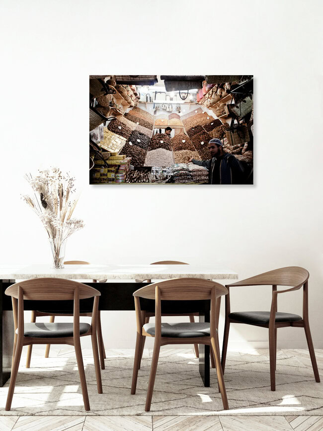 Souks, Marokko – Fotokunst von Steffen Rothammel als Poster oder Acrylglasbild