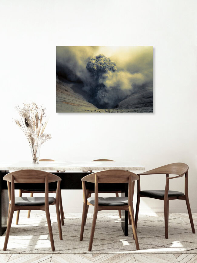 Eruption, Indonesien – Fotokunst von Timo Keitel als Poster oder Acrylglasbild