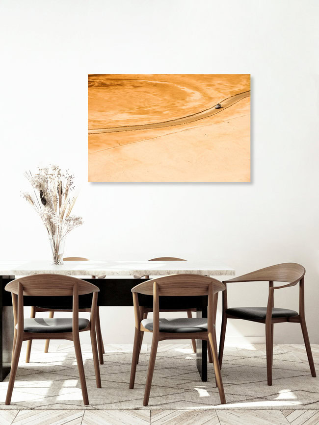 Desert Road, Sudan – Fotokunst von Christian Göran als Poster oder Acrylglasbild
